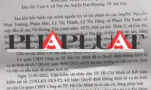 Công an TP.HCM kết luận, không có căn cứ xác định ông Võ Hoàng Yên lừa đảo chữa bệnh